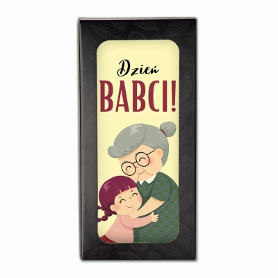 Czekolada z nadrukiem na Dzień Babci